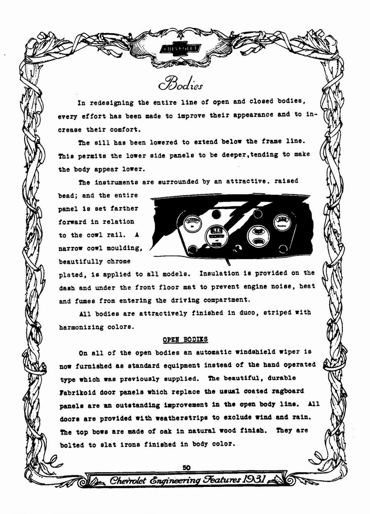 1931 Chevrolet Engineering Features Page 68
